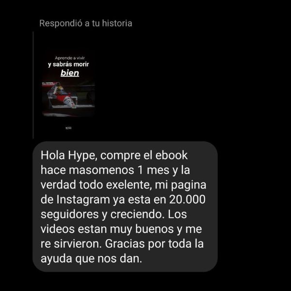 Testimonio alumno