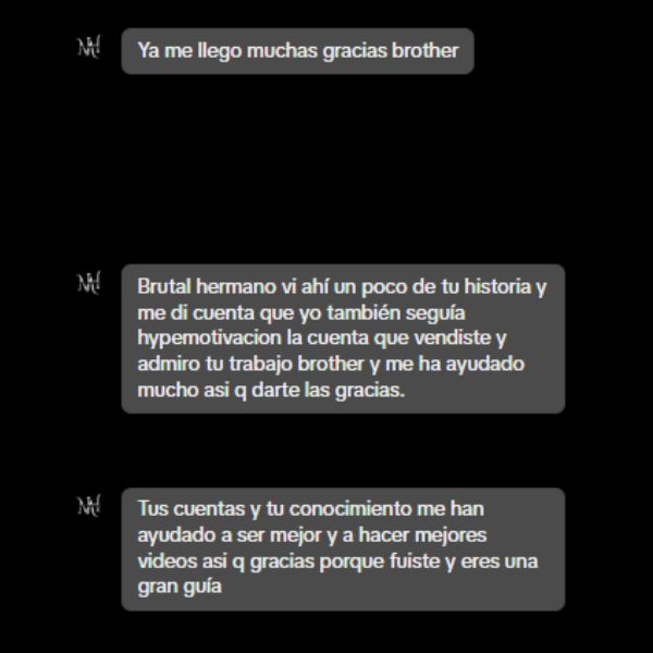 Testimonio alumno