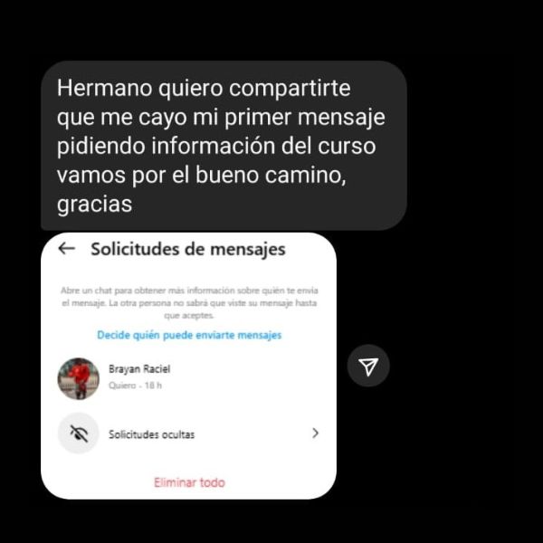 Testimonio alumno