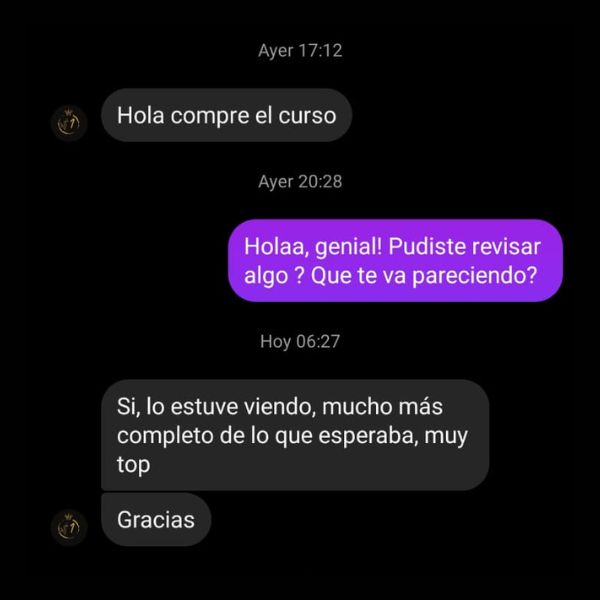 Testimonio alumno