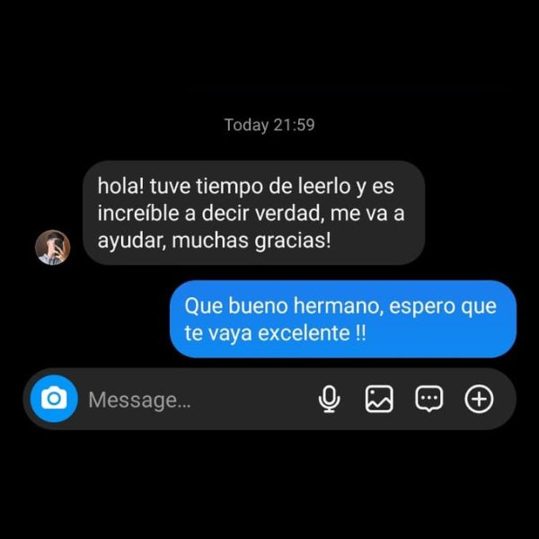 Testimonio alumno