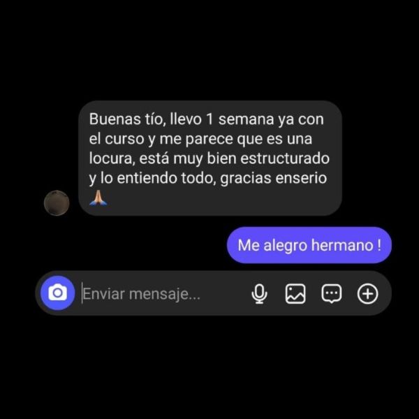 Testimonio alumno