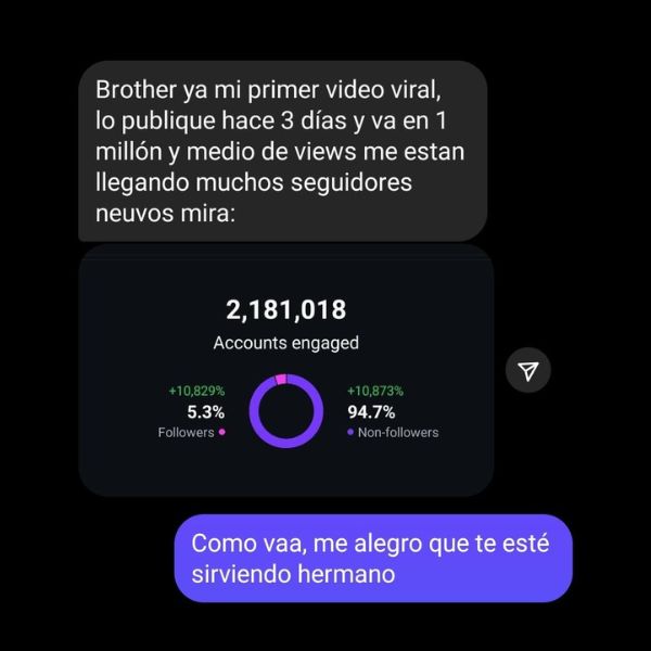 Testimonio alumno